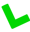 L logo crooked green L whiteout 1080px sq L logo crooked green L whiteout 1080px sq